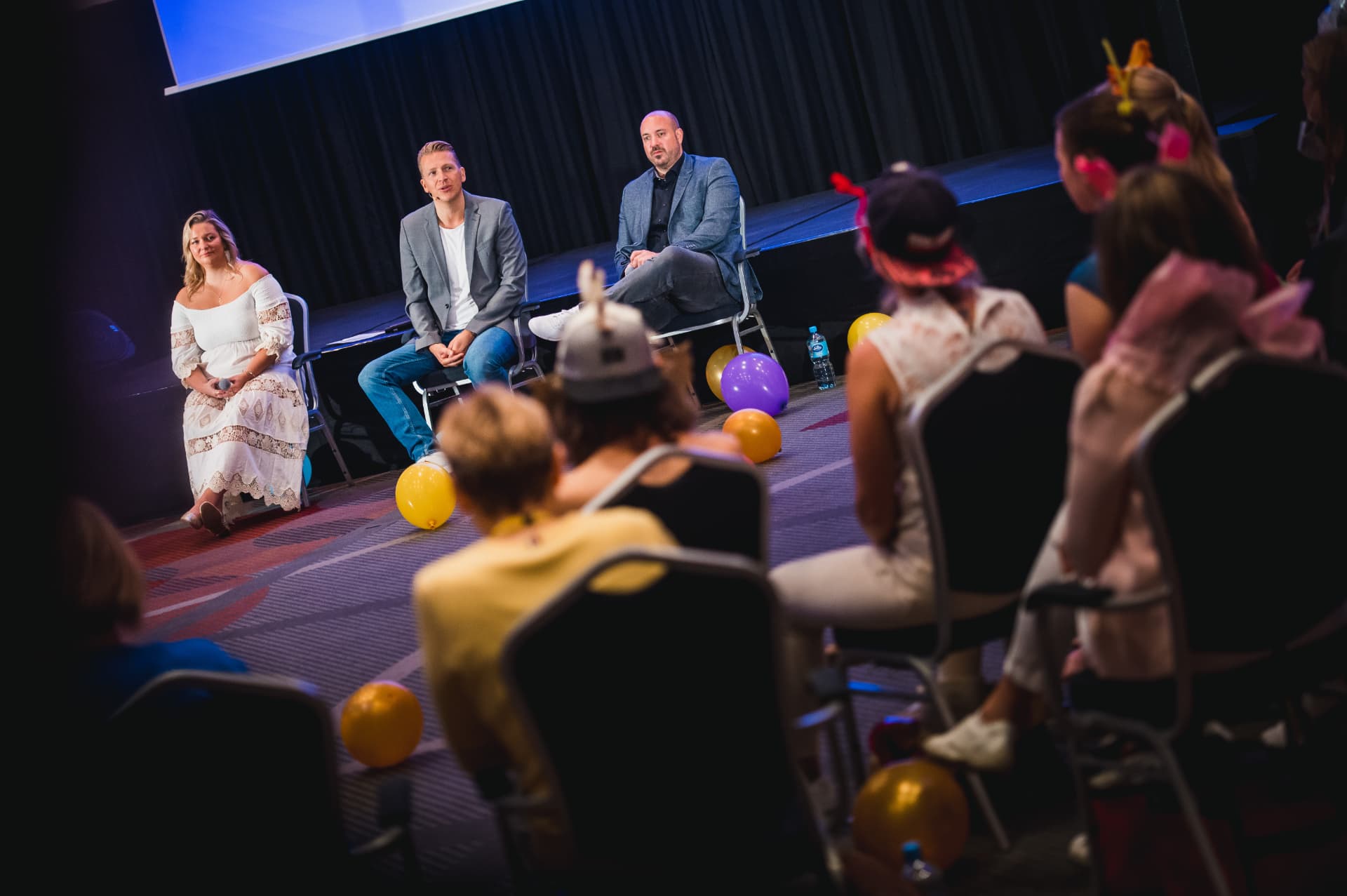 Panel-Runde vor einer Seminargruppe